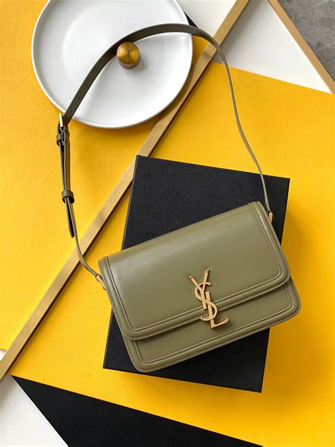 ysl bag olive green